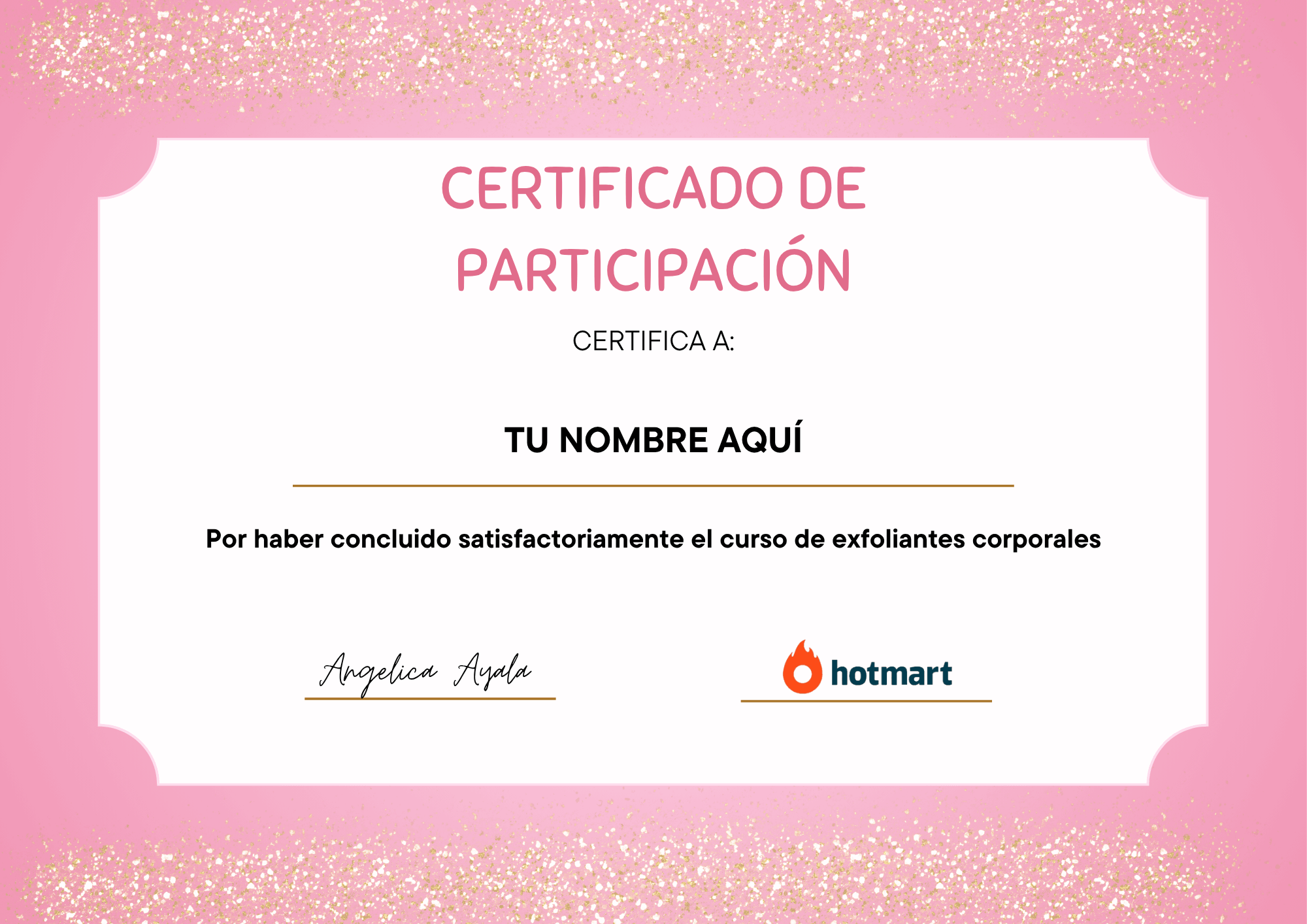 Certificado Glow Natural